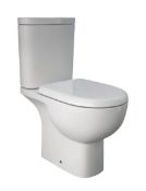 Brand New Boxed Bathstore Newton Open Back Close Coupled Toilet (including seat) RRP £300 **No VA...