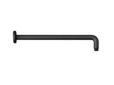 Brand New Boxed EMOTION ROUND FIXED WALL ARM 380MM BLACK RRP £49.99 **No VAT**