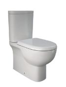 Brand New Boxed Bathstore Newton Back To Wall Close Coupled Toilet (including seat) RRP £300