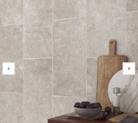 Brand New Boxed Palio Light Grey Ceramic Wall & Floor Tile 300 x 600mm 8 boxes 8.1m RRP £155