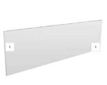 Brand New Boxed Bathstore Portfolio Gloss 1800mm Side Bath Panel White RRP £170 **No Vat**