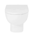 Brand New Boxed Bathstore Newton Wall Hung Toilet (Including Seat) RRP £220 **No Vat**