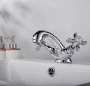 Brand New Boxed Bathstore Bensham 1895 Mono Basin Mixer - Chrome RRP £65 **No Vat**