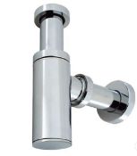Brand New Boxed Bathstore Cylindrical Tall Bottle Trap RRP £45 **No VAT**