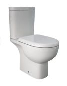 Brand New Boxed Bathstore Newton Open Back Close Coupled Toilet (including seat) RRP £300 **No VA...