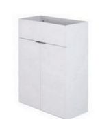 Brand New Boxed Bathstore MyPlan 600mm Semi Inset Basin Unit - Arctic White RRP £135 **No VAT**