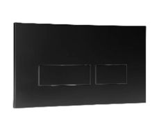 Brand New Boxed Bathstore Flush Plate Black RRP £50 **No VAT**