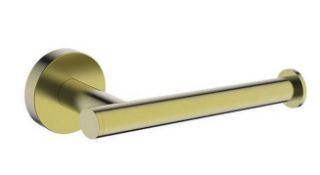 Brand New Boxed Bathstore Aero Toilet Roll Holder - Brushed Brass RRP £30 **No Vat**