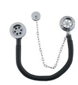Brand New Boxed Bathstore Bath Waste with Plug and Chain - Chrome RRP £12 **No VAT**
