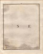 Anglesey Dulas Bay & Harbour John Cary’s Antique George III 1794 Map.