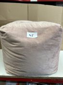 Large pouffe from JD Williams. RRP £80 - GRADE A