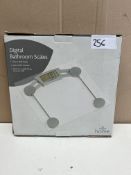 Morrisons digital bathroom scales. RRP £25 - GRADE U