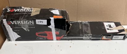 Vereign easy gardening cordless hedge trimmer. RRP £100 - GRADE U