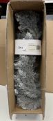 Silver Chriustmas Wreath JD williams. RRP £29.99 - Grade U