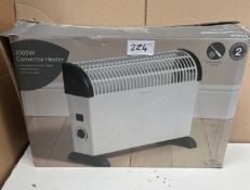 Morrisons 2000W Convector heater. RRP £40 - GRADE U