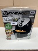 Daewoo healthy living 3.6L air fryer. RRP £150 - GRADE U