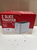 2 Slice toaster. RRP £15 - GRADE U