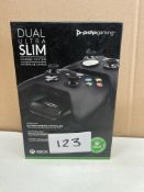 Dual ultra slim charge system Xbox. RRP £20 - GRADE U