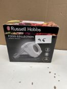 Russell Hobbs Food collection hand mixer. RRP £25 - GRADE U