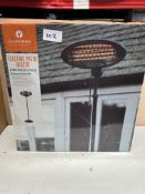 La Hacienda electric patio heater. RRP £120 - GRADE U