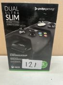 Dual ultra slim charge system Xbox. RRP £20 - GRADE U