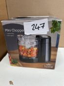 Morrisons mini chopper. RRP £20 - GRADE U