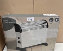 Morrisons 2000W Convector heater. RRP £40 - GRADE U
