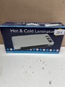 Hot and cold laminator. RRP £100 - GRADE U