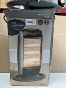 Morrisons 1200W Halogen heater. RRP £25 - GRADE U