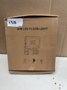 30W LED flood light. RRP £20 - GRADE U