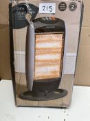 Morrisons 1200W Halogen heater. RRP £25 - GRADE U