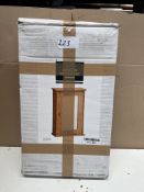 Portland wall cabinet. RRP £50 - GRADE U