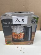 Morrisons mini chopper. RRP £20 - GRADE U