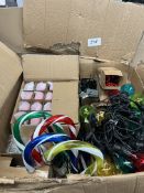 Assorted Mixed box of Christmas decorations/lighting. RRP £250 - Grade U