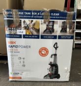 Vax rapid power revive carpet washer. RRP £150 - GRADE U