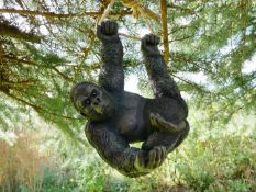 Large Gorilla Hanging Garden Ornament