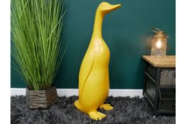 Large Big Yellow Duck Ornament