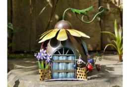 Sunflower Fairy House