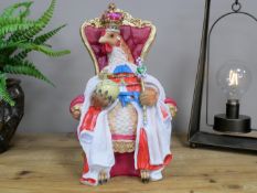 Queen Chicken Ornament for the Garden or Home