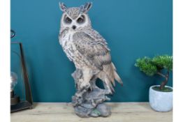 Large Realistic Owl Ornament