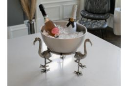 Large Flamingo Ice Bucket
