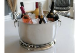Large Aluminium Double Walled Ice Bucket
