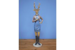Lady Stag Ornament