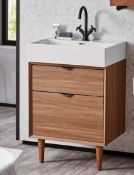 Brand New Boxed Bathstore Noir Craft 600mm Vanity Unit RRP £284 **No VAT**