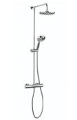 Brand New Boxed Bathstore Metro Mixer Shower System Thermostatic - Chrome RRP £190 **No Vat**