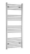 Brand New Boxed Bathstore Independent Flat Chrome Radiator - 1200 x 500mm RRP £130 **No VAT**
