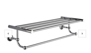 Brand New Boxed Bathstore Traditional Towel Shelf RRP £55 **No VAT**