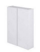Brand New Boxed Bathstore MyPlan 600mm Wall Hung Cabinet - Arctic White RRP £105 **No Vat**