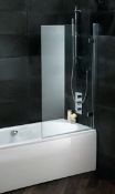 Brand New Boxed Bathstore Atlas Bath Screen 1380 x 885mm RRP £160 **No Vat**