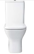Brand New Boxed Bathstore Scene Close Coupled Toilet with Soft Close Toilet Seat RRP £250 **No VA...